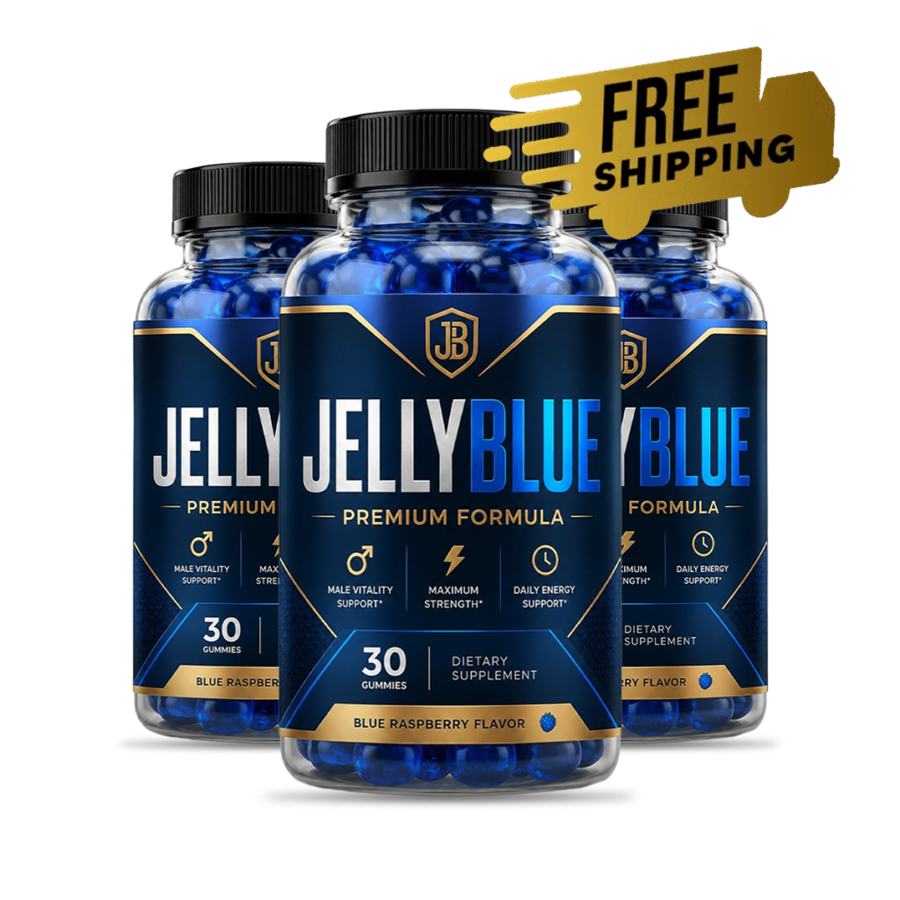 Jellyblue men's daily energy and vitality gummies